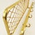 Gold Vintage Art Deco Wall Hanger, 1960s For Sale - Image 8 of 14