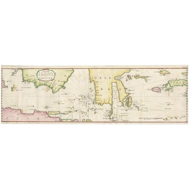 Late 18th Century Engraved Map of Large Part of Indonesia by Stavorinus, 1779 For Sale - Image 5 of 5