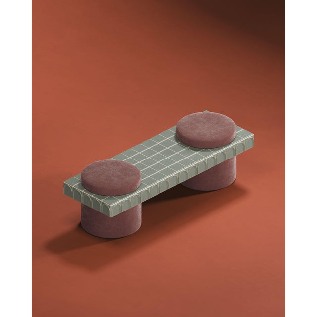 Enigma III Stool Handmade by Malabar For Sale - Image 3 of 18