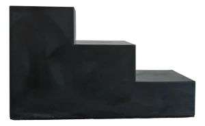 Black Pouf Table Module Scacchi by Mario Bellini for B&b Italia, 1970s
