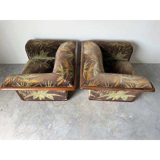 Mid-Century Modern Pair of Mid-Century Scandinavian Tropical Lounge Chairs by Skandia International/Sold For Sale - Image 3 of 17