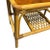 Brown 1960s Restored Mid-Century 2 Tier Rattan & Wicker Coffee Cocktail Table W Mahogany Top For Sale - Image 8 of 10