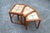 Mid-Century Modern Danish Modern Teak Nesting Tables With Tile Tops by Brdr. Furbo - Set of 3 For Sale - Image 3 of 9