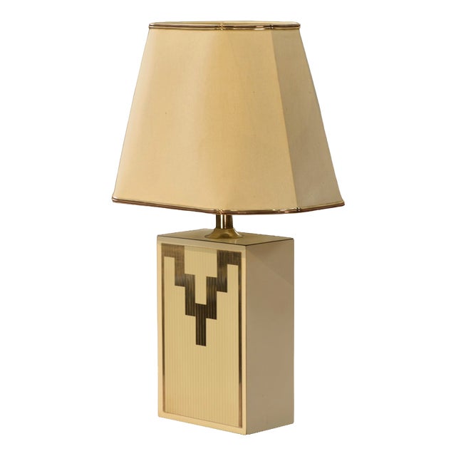 Art Deco Style Table Lamp, 1970s For Sale