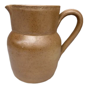 French Pottery Pitcher Circa 1900