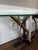 Chrome Kaizo Oto for Design Institute America Postmodern Brass, Chrome & Glass Sculptural Console Table For Sale - Image 8 of 12