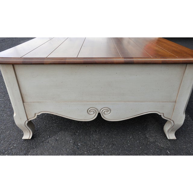Ethan Allen French Country Provincial Coffee Table Chairish