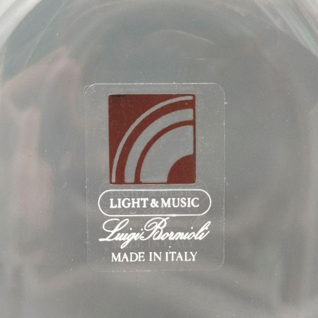 Glass Decanter & Glasses Set by Luigi Bormioli, Set of 7 For Sale - Image 7 of 8