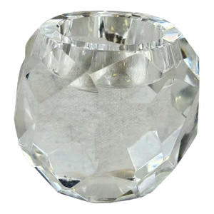 Vintage Crystal Votive Holder