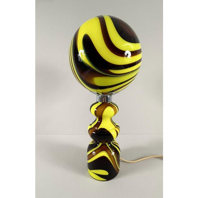 Mid-Century Table Lamp by Carlo Moretti, Italy, 1970s For Sale - Image 4 of 18