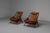 Wood Hunting Chairs by W.D. Andersag for Piacenza, Italy, 1959, Set of 2 For Sale - Image 7 of 18