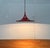 Mid-Century Space Age German Red Tulip Pendant Lamp by Rolf Krüger for Staff, 1960s For Sale - Image 10 of 18