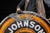 1920s John1920s–1930s Johnson Gasolene With Ethyl Double-Sided Porcelain Sign For Sale - Image 5 of 13
