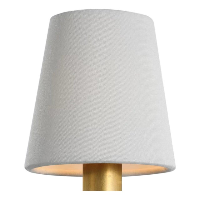 Visual Comfort Signature 4" Silk Empire Shade For Sale