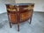 Brown Vintage French Ormolu Louis XVI Wood Commode Chest Marble Top For Sale - Image 8 of 12