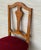 Early 20th Century Late Victorian Oak Ladderback Dining Side Chair with Red Velvet Seat For Sale - Image 6 of 18