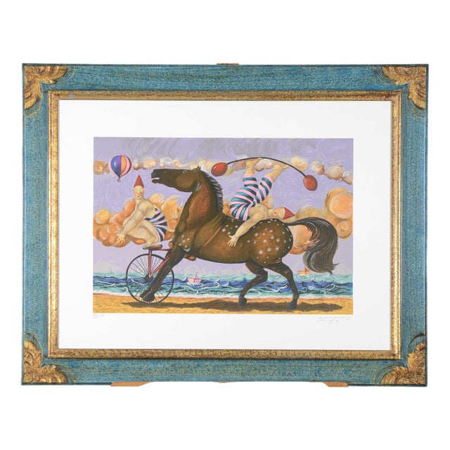 After Pino Procopio, Horse, Reprint on Hardboard For Sale