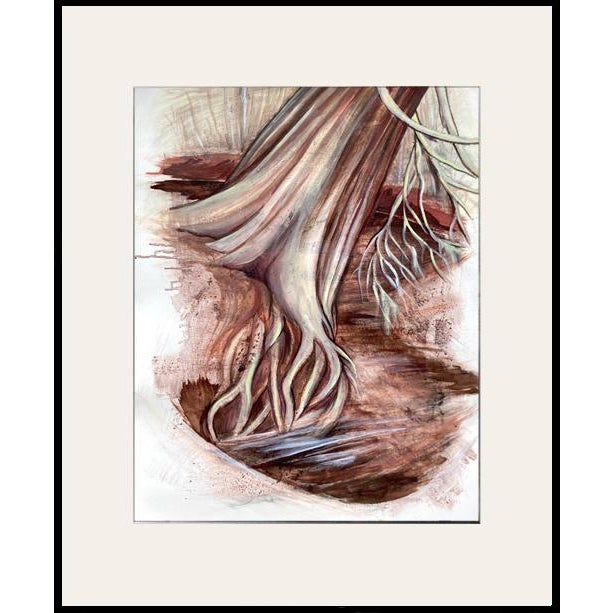 Framed Original Contemporary Landscape Oil Sketch,"Persistence and Change" For Sale - Image 4 of 5