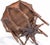 Wood Early 20th Century Colonial Revival Side Table For Sale - Image 7 of 7