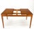 Danish Mid-Century Modern Teak Refectory dining table Two 19" Leafs MINT and Stunning!.