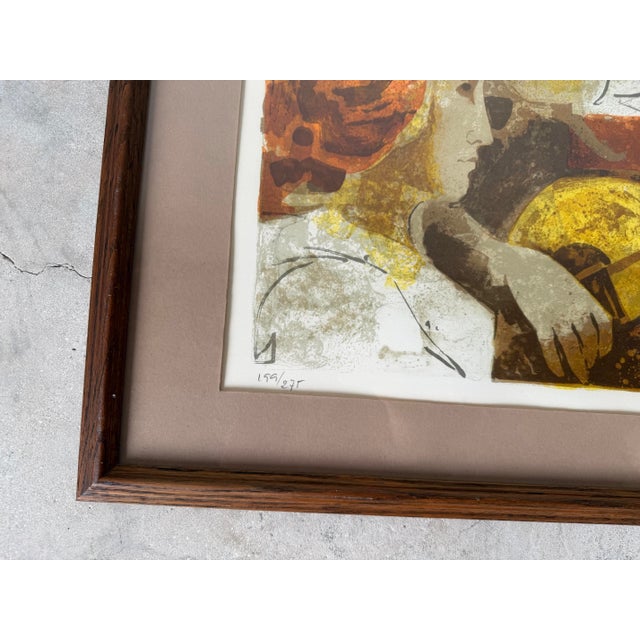Vintage Alvar Sunol Hand Signed Limited Edition Lithograph 199/275 For Sale In Miami - Image 6 of 12