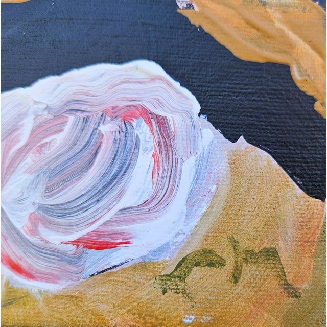 2020s "Circles of Life" Abstract Painting by Laurie MacMillan, Framed For Sale - Image 5 of 6