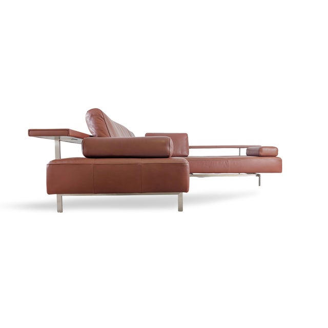 Postmodern Dono 6100 Corner Sofa in Leather from Rolf Benz For Sale - Image 3 of 14