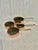 Farmhouse Vintage Copper & Brass Measuring Cups, Set of 4 – French Country Farmhouse Decor For Sale - Image 3 of 11