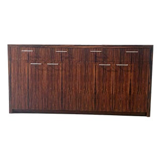 Vintage Sideboard with Makassar Veneer, 1990s For Sale