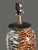 Hollywood Regency Decorative Animal Print Tiger Ceramic Table Lamp For Sale - Image 4 of 8