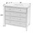 Traditional Nora 36 in. W Quartz and Wood Single Sink 3 Drawer Bathroom Vanity Set, Light Natural For Sale - Image 3 of 9
