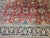 The vintage Persian Mahal Sultanabad room size rug with an allover design pattern of large geometric forms interwoven with...