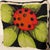 Textile Mid 20th Century Needlepoint Pillow of a Lady Bug For Sale - Image 7 of 8
