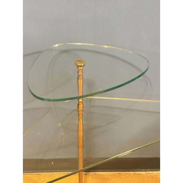Brass Coffee Table, 1950s For Sale - Image 4 of 6