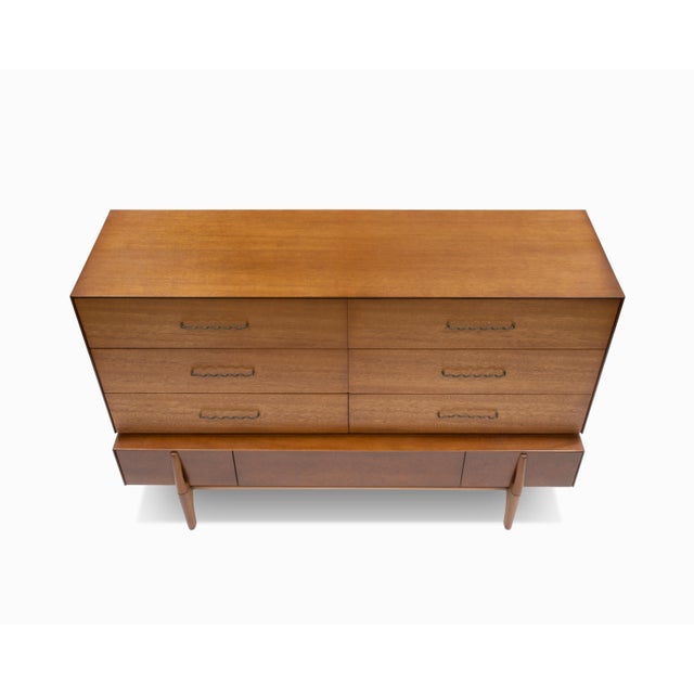 Mid-Century Modern Vintage Mid Century "Double Dresser" by John Keal for Brown Saltman For Sale - Image 3 of 9