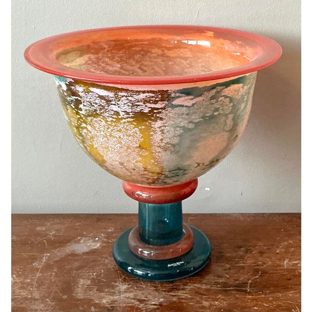Late 20th Century Vintage Swedish Kosta Boda Art Glass Bowl For Sale - Image 5 of 6