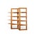 Brown Kurt Østervig Style Mid Century Teak Bookshelf Room Divider For Sale - Image 8 of 9