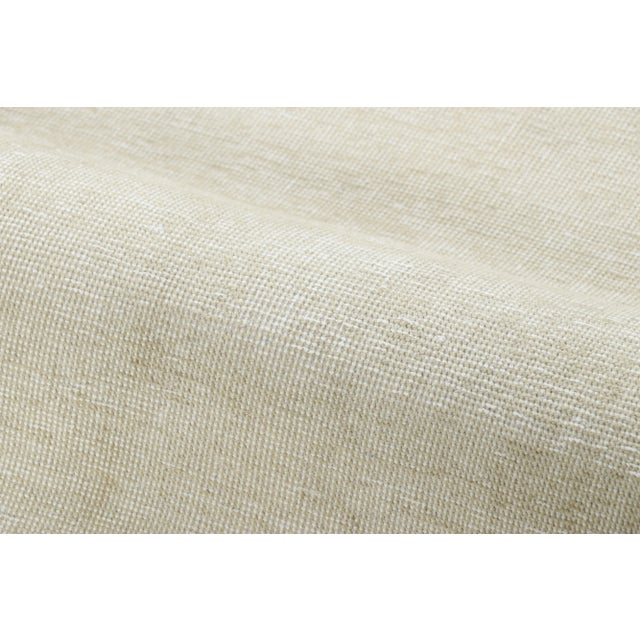 Vintage Persian Tabriz Runner Rug, Open Field Design in Ivory and Taupe - Rug & Kilim For Sale In New York - Image 6 of 7