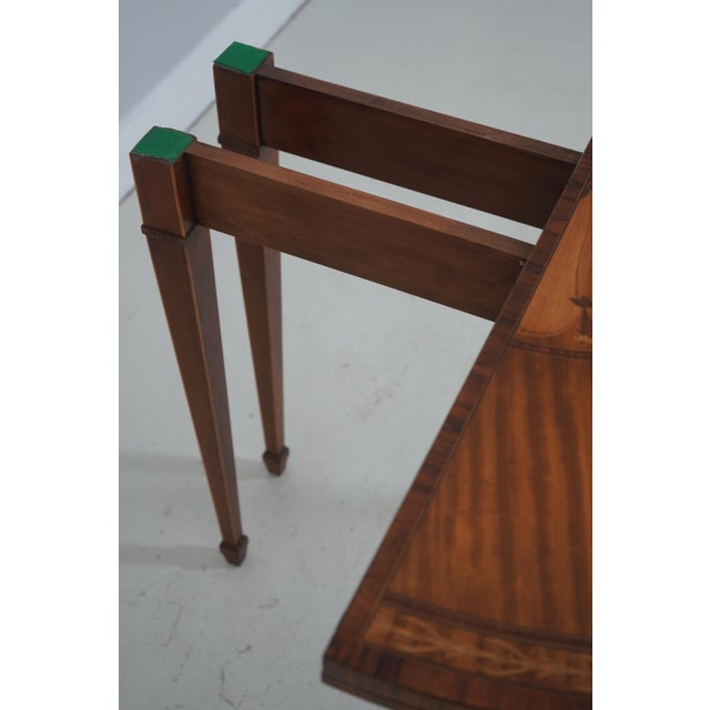 Baker Stately Homes Adam Style Games Table For Sale - Image 13 of 16