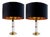 Brutalist Table Lamps from Kaiser Leuchten, Set of 2 For Sale