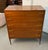 An exceptional 1960s Heywood-Wakefield Contessa Series highboy dresser, showcasing the sophisticated lines and outstanding...