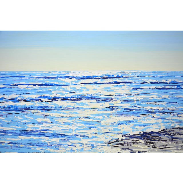 Ocean Blue. Glare 6. Original Contemporary Painting by Iryna Kastsova For Sale - Image 4 of 11