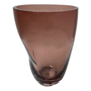 Supernova II Silver Smoke Red XL Vase by Simone Lueling for Eloa For Sale