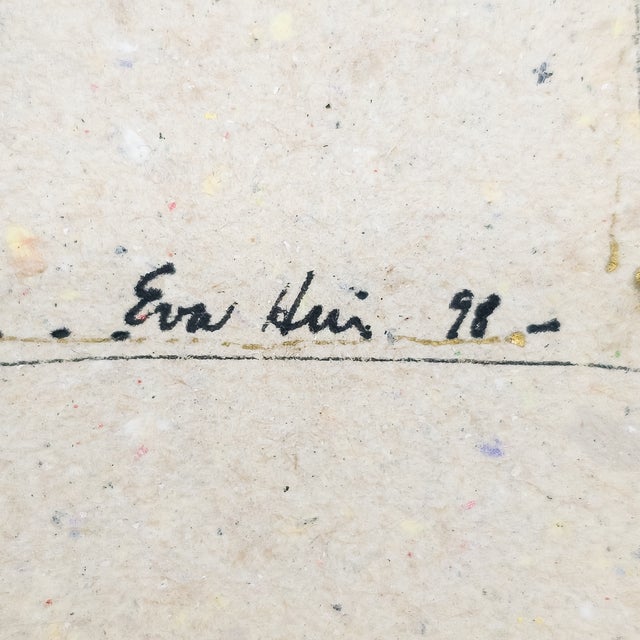Drawing/Sketching Materials Will Hold on to Tenderness - Eva Bouzard-Hui, C. 1998 For Sale - Image 7 of 11