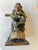 Vintage Brass Cast Chimpanzee Reading Book Bookend For Sale - Image 4 of 5