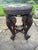 Antique Anglo-Indian Hand-Carved Elephant Side Table With Bone Inlay For Sale - Image 14 of 18