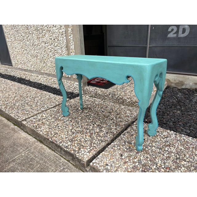 1980s Pair of Post-Modern Console Tables For Sale - Image 13 of 13