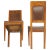 Set of Art Nouveau Cherry Wood Chairs For Sale - Image 4 of 5