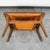 Wood Mid Century Modern Coffee Table Slat Beech Sculptural Danish Shelf Vintage MCM For Sale - Image 7 of 9
