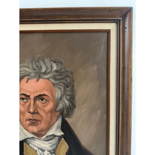 Giclee portrait of German composer and pianist Ludwig van Beethoven. He is one of most revered figures in Western music...